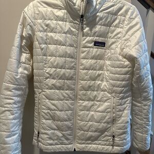 Patagonia Ivory Quilted Jacket